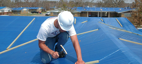 roof tarp professional installation